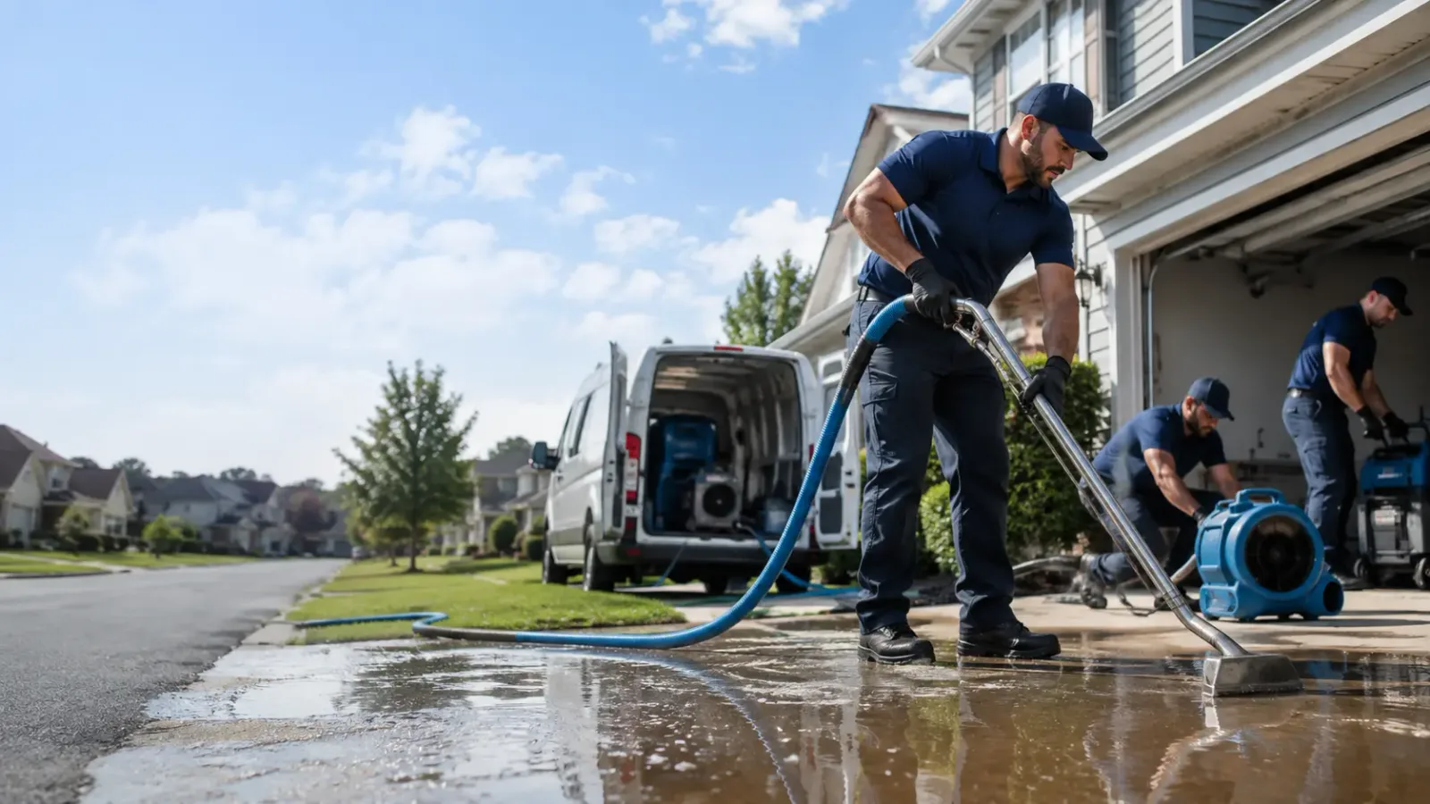 Flood Damage Restoration in Munden, KS
